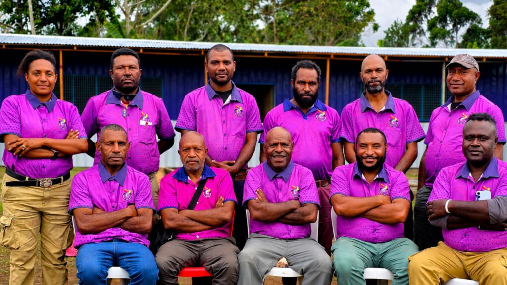 Melanesian Training College trainers and teaching staff at the Togoba campus